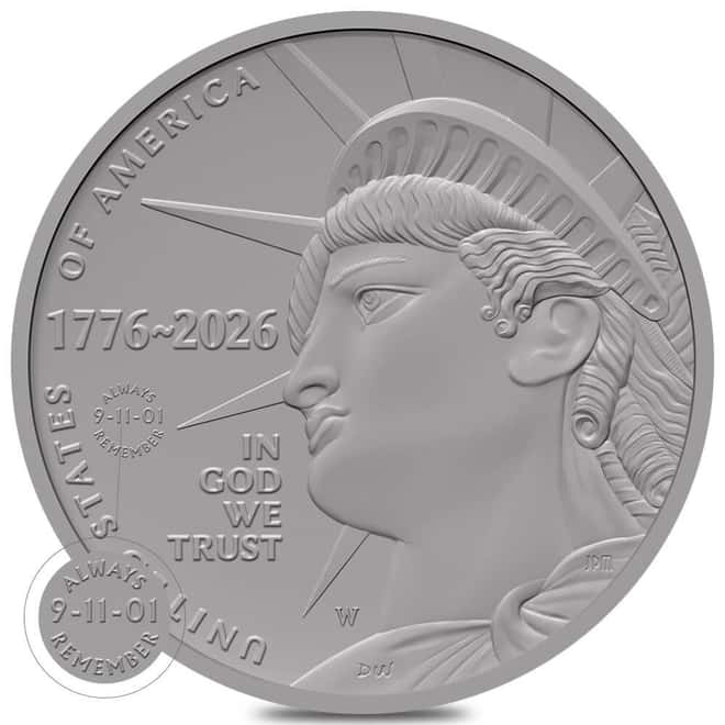 2026-P 9/11 Enduring Liberty Always Remember Privy Half Dollar $0.50 Coin