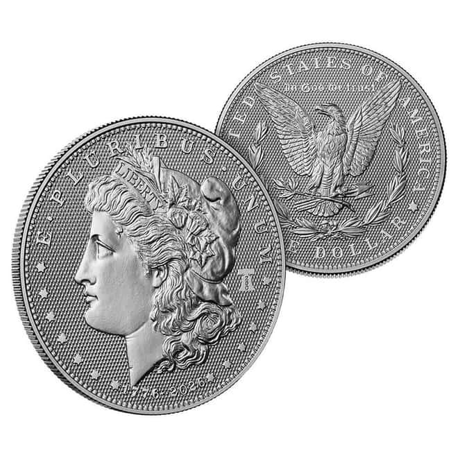 2026-P Morgan and Peace Silver Dollar Diamond Field 2-Coin Set (w/Box & COA)