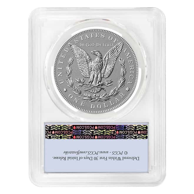 2026-P Morgan Silver Dollar Reverse Proof Coin PCGS PF 70 FS