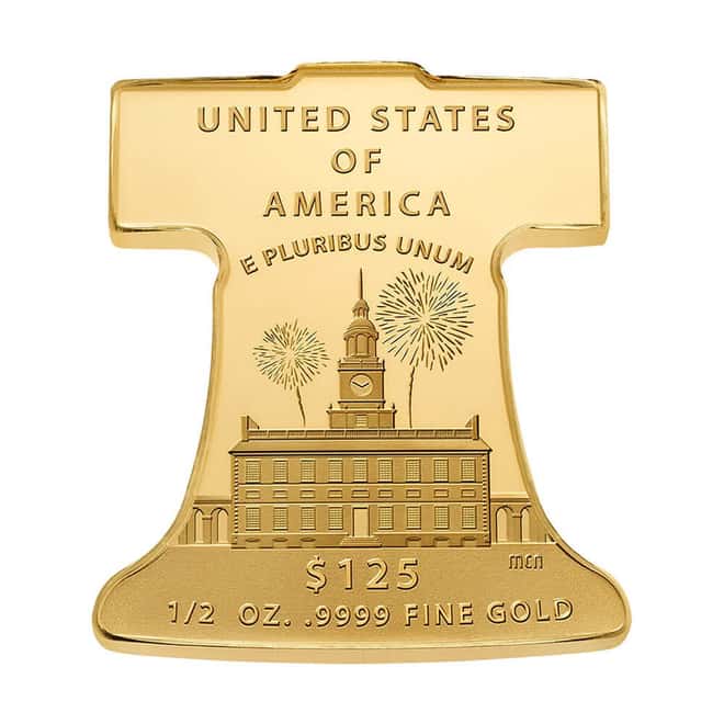 2026-P 1/2 oz Freedom Ringing Liberty Bell Proof Gold Coin NGC PF 70 ER (250th Ann.)