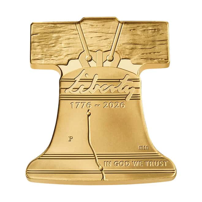 2026-P 1/2 oz Freedom Ringing Liberty Bell Proof Gold Coin NGC PF 70 ER (250th Ann.)