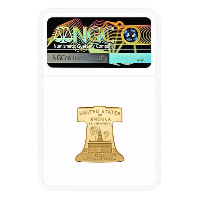 2026-P 1 oz Freedom Ringing Liberty Bell Proof Gold Coin NGC PF 70 FDOI (250th Ann.)
