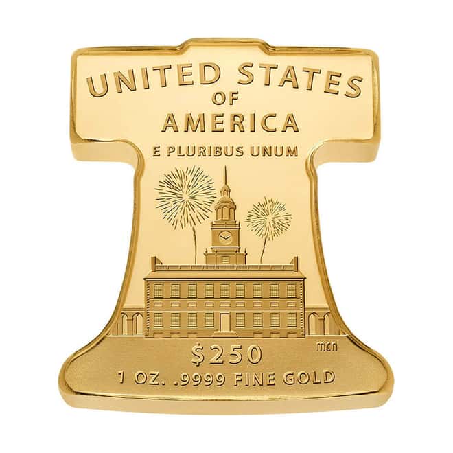2026-P 1 oz Freedom Ringing Liberty Bell Proof Gold Coin NGC PF 70 FDOI (250th Ann.)