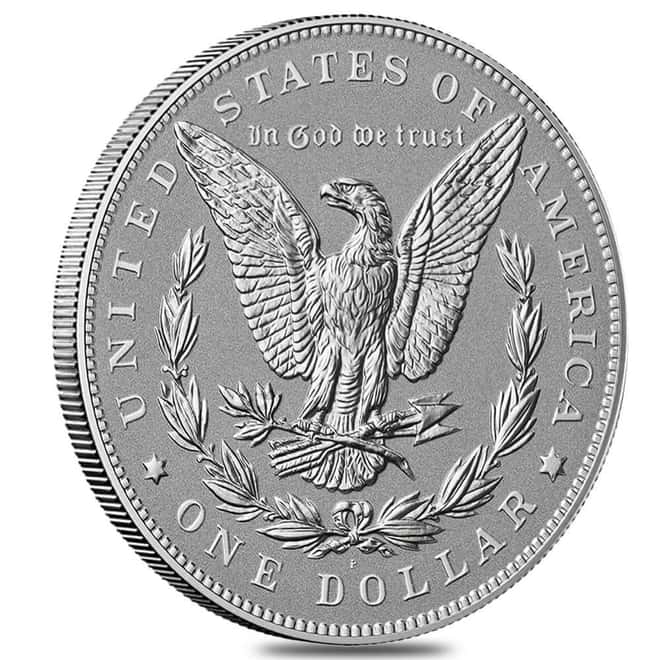 2026-P Morgan Silver Dollar Reverse Proof Coin .999 Fine (w/Box & COA)