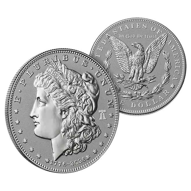 2026-P Morgan Silver Dollar Reverse Proof Coin PCGS PF 69 FS (250th Ann.)