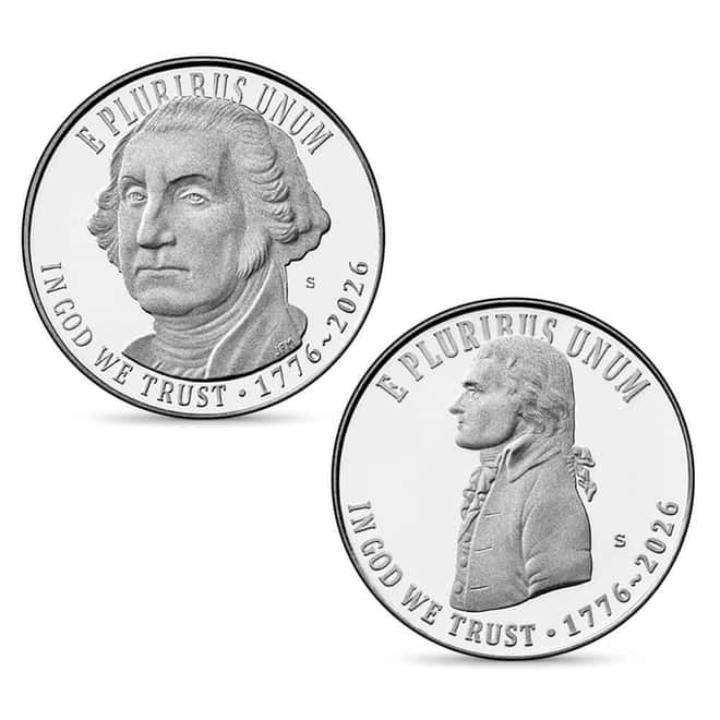 2026-S Semiquincentennial Proof Quarters 5-Coin Set