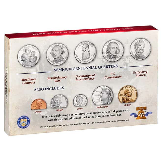 2026-S US Mint Proof Set (w/Box & COA)