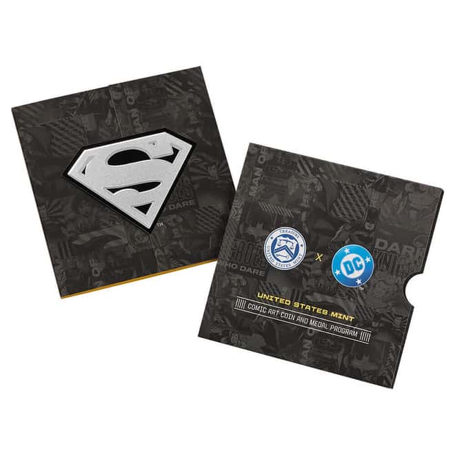 2026 US Mint 1 oz DC Comics Supergirl Silver Medal .999 Fine