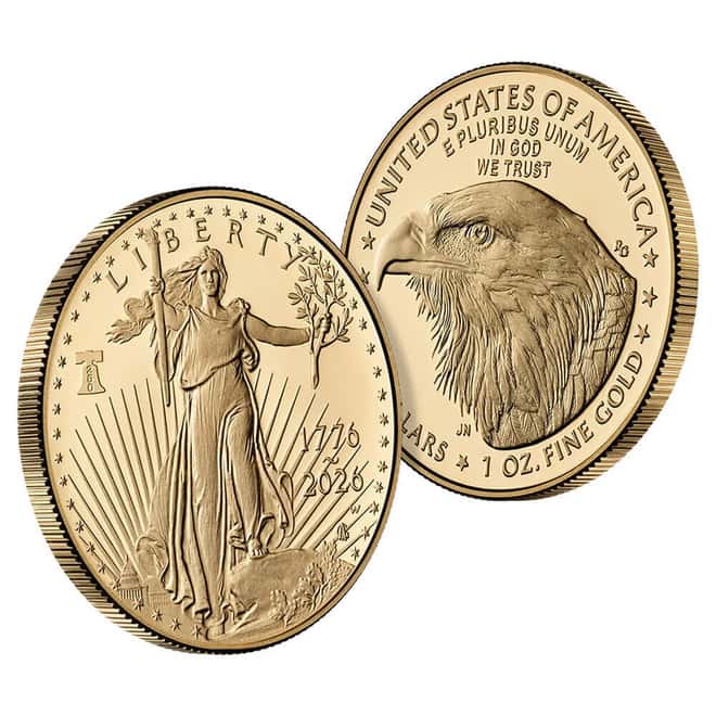 2026-W 1 oz $50 Proof Gold American Eagle 250th Ann Privy (w/Box & COA)