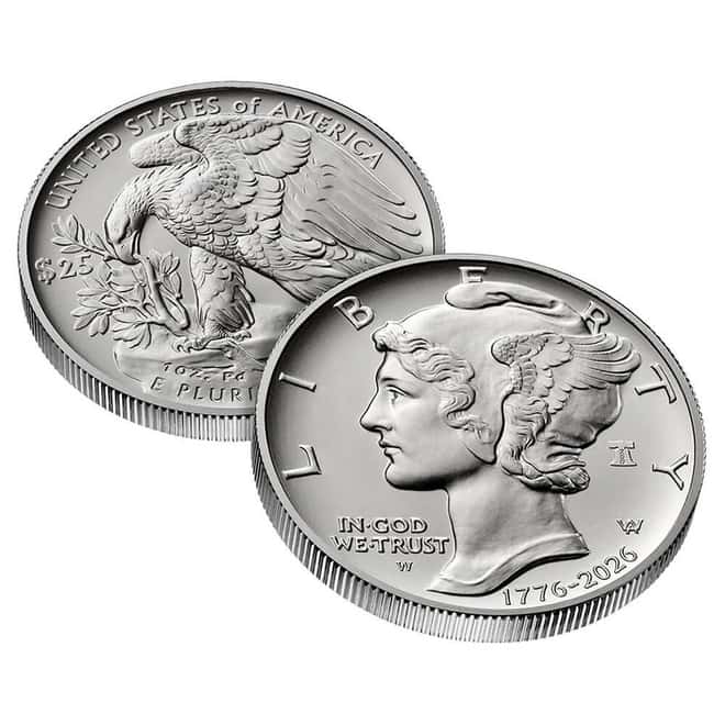 2026-W 1 oz Palladium American Eagle $25 Coin (w/Box & COA)