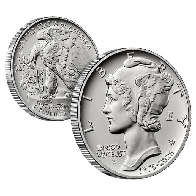 2026-W 1 oz Palladium American Eagle $25 Coin (w/Box & COA)