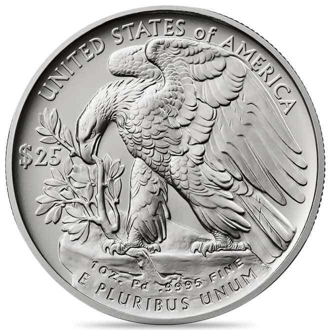 2026-W 1 oz Palladium American Eagle $25 Coin (w/Box & COA)
