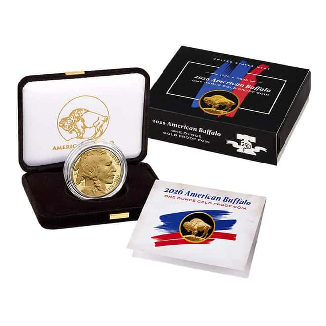 2026-W 1 oz Proof Gold American Buffalo 250th Ann Privy (w/Box & COA)