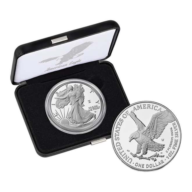 2026-W 1 oz Proof Silver American Eagle Liberty Bell Privy 250th Ann. (w/Box & COA)
