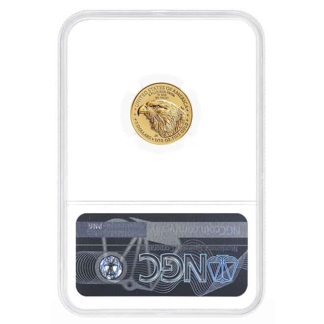 2026 1/10 oz Gold American Eagle NGC MS 69