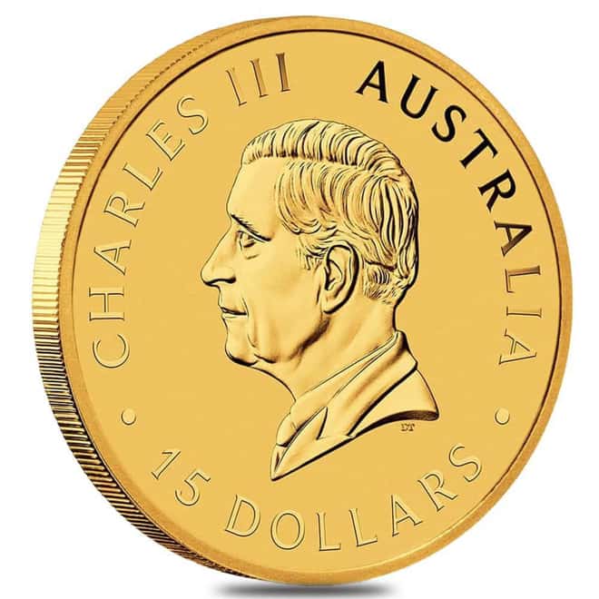 2026 1/10 oz Gold Australian Kookaburra Perth Mint Coin .9999 Fine BU In Cap