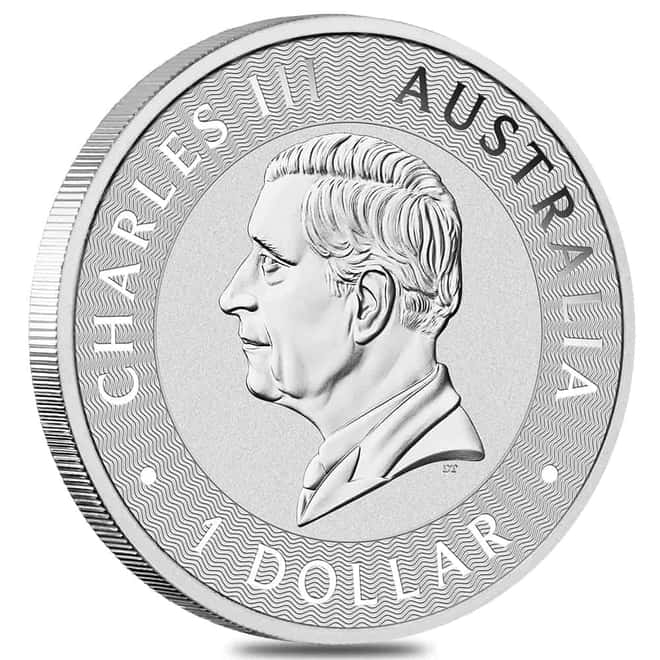 Silver at Spot - 2026 1 oz Australian Silver Kangaroo Perth Mint BU