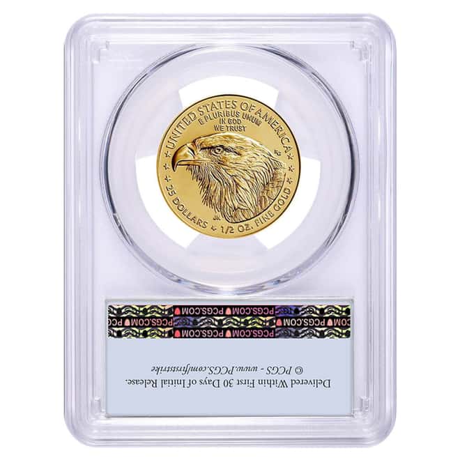 2026 1/2 oz Gold American Eagle PCGS MS 70 FS