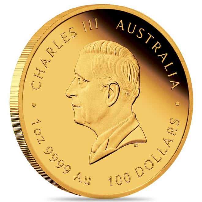 2027 1 oz Proof Gold Lunar Goat Coin Australian Perth Mint