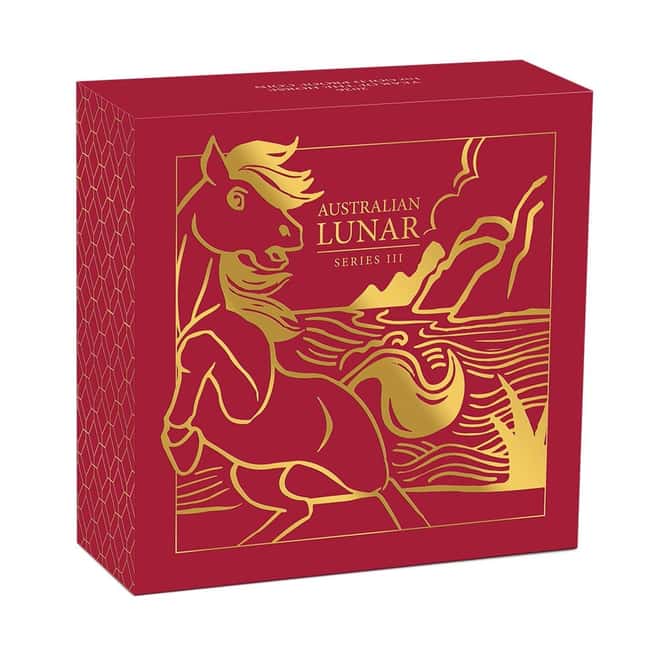 2026 1 oz Proof Gold Lunar Horse Coin Australian Perth Mint