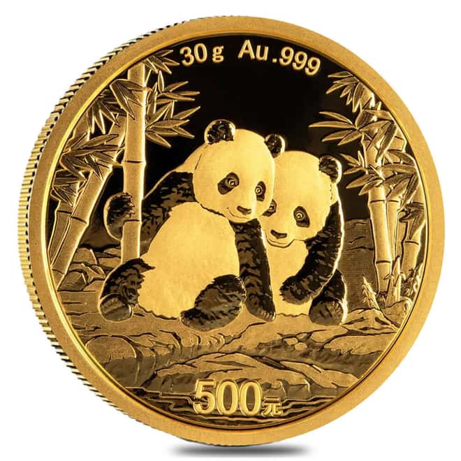 2026 30 gram Chinese Gold Panda 500 Yuan BU (Sealed)