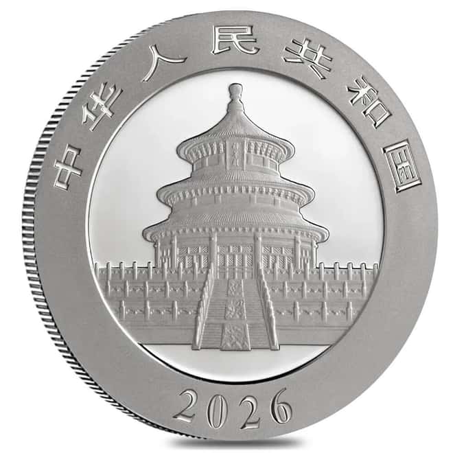 2026 30 gram Chinese Silver Panda 10 Yuan BU