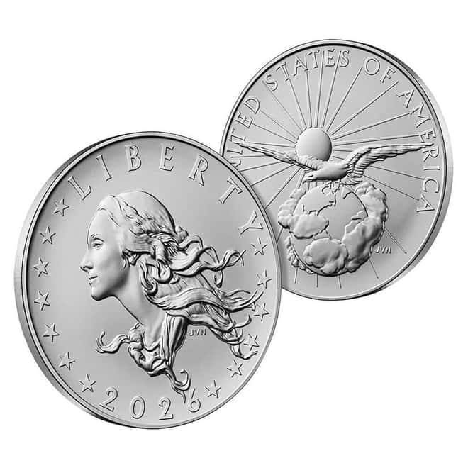 2026 Best of the US Mint 1804 Silver Dollar Gold Coin & Silver Medal Set (w/Box & COA)