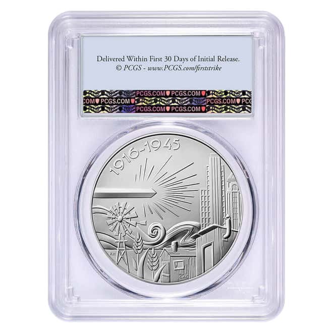 2026 Best of the US Mint 1916 Mercury Dime Gold Coin & Silver Medal Set PCGS SP/MS 70 FS
