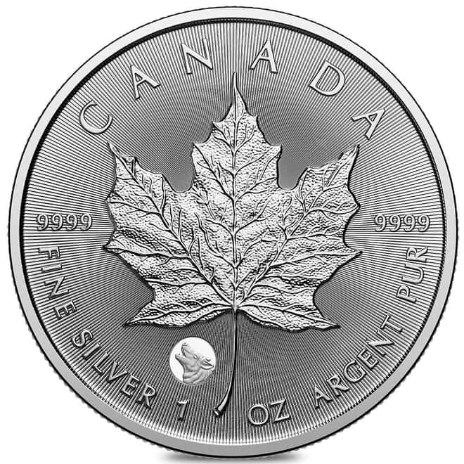 2026 Canada 1 oz Treasured Silver Maple Leaf Wolf Privy Coin (in Assay)