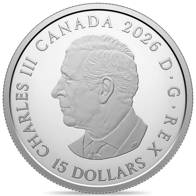 2026 Canada 3/4 oz Clan Animals Bear Proof Silver Coin .9999 Fine