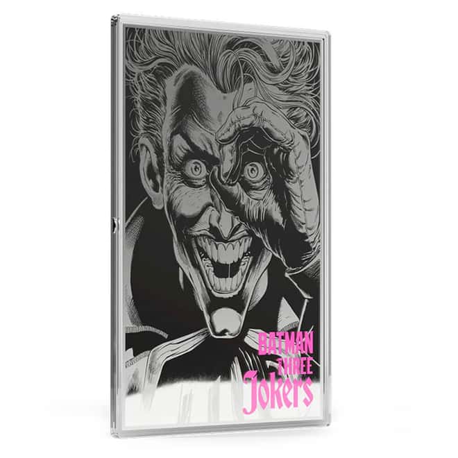 2026 Niue 1 oz Batman Three Jokers #3 The Comedian $2 Silver Foil .999 Fine