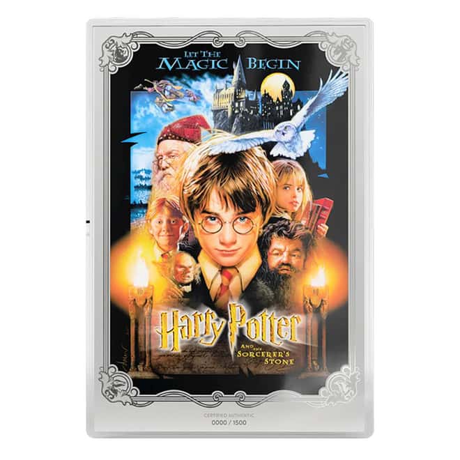 2026 Niue 1 oz Harry Potter™ and Sorcerer's Stone $2 Silver Foil .999 Fine