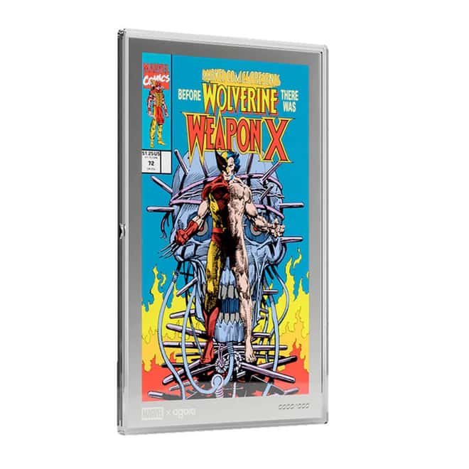 2026 Niue 1 oz Marvel Wolverine #72 Comix™ $2 Silver Foil .999 Fine