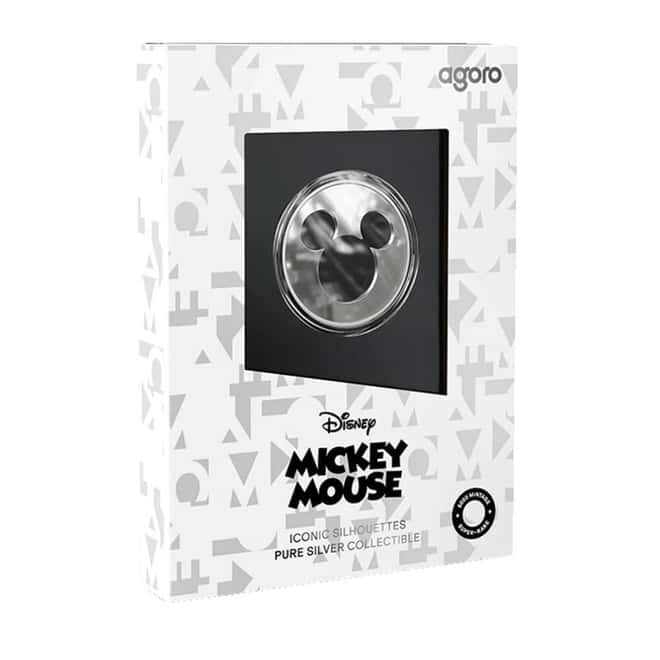 2026 Niue 1/2 oz Mickey Mouse Iconic Silhouettes Silver Coin .999 Fine