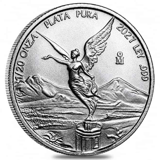 2027 1/20 oz Mexican Libertad Silver Coin BU