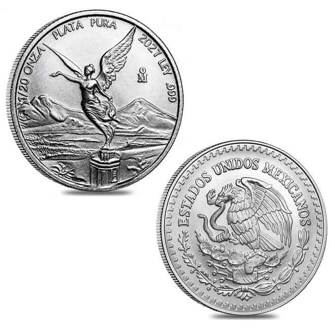 2027 1/20 oz Mexican Libertad Silver Coin BU