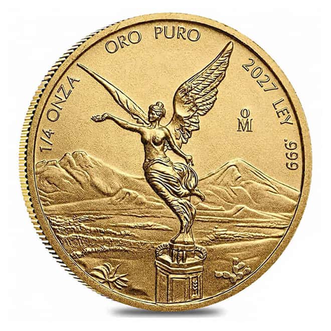 2027 1/4 oz Mexican Libertad Gold Coin BU