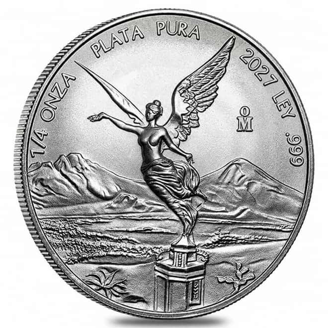 2027 1/4 oz Mexican Libertad Silver Coin BU