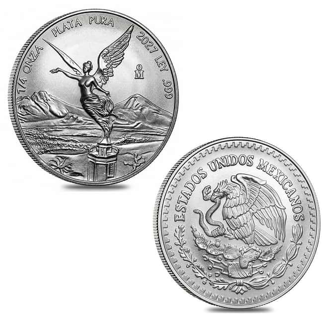 2027 1/4 oz Mexican Libertad Silver Coin BU