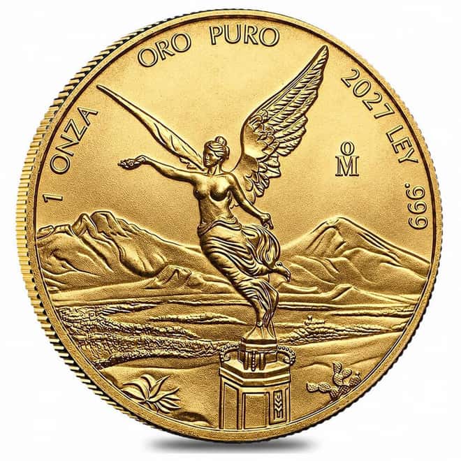 2027 1 oz Mexican Libertad Gold Coin BU
