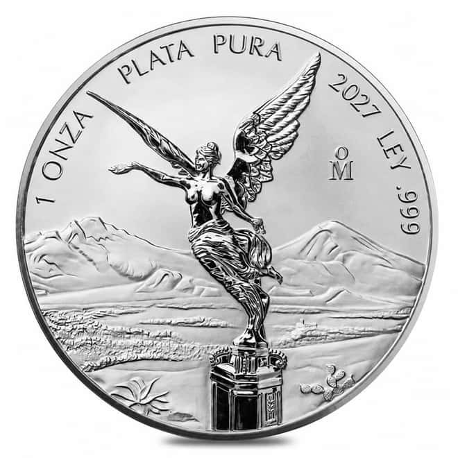 2027 1 oz Mexican Libertad Reverse Proof Silver Coin