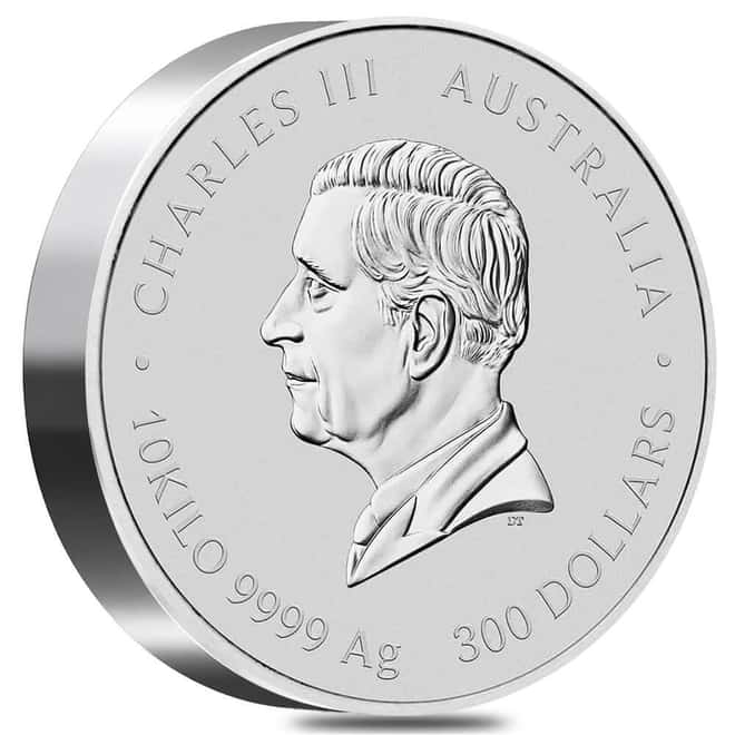 2027 10 Kilo Silver Lunar Goat BU Australian Perth Mint