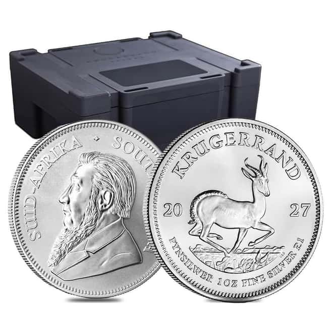 2027 South Africa 1 oz Silver Krugerrand Coin BU