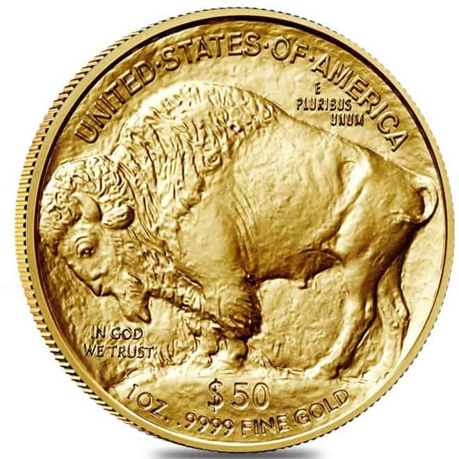Roll of 20 - 2027 1 oz Gold American Buffalo $50 Coin BU