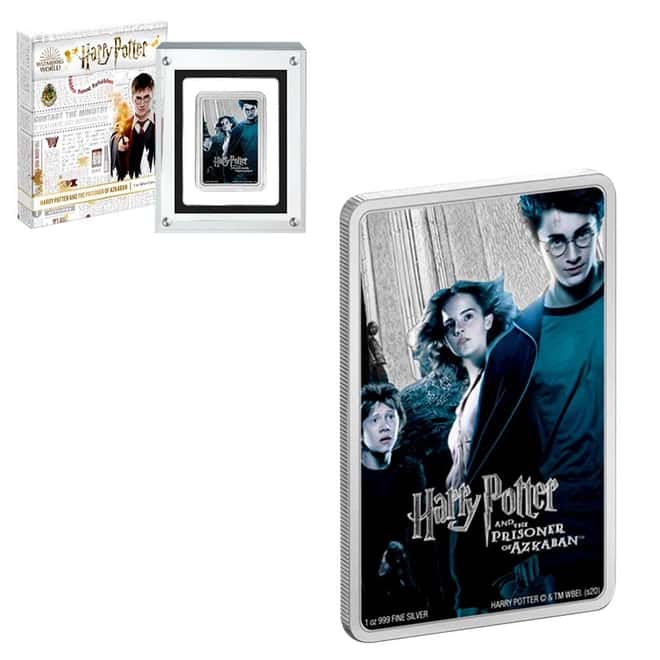 2020 Niue 1 oz Colorized Silver Prisoner of Azkaban - Harry Potter Movie Poster Coin (w/Box & COA)