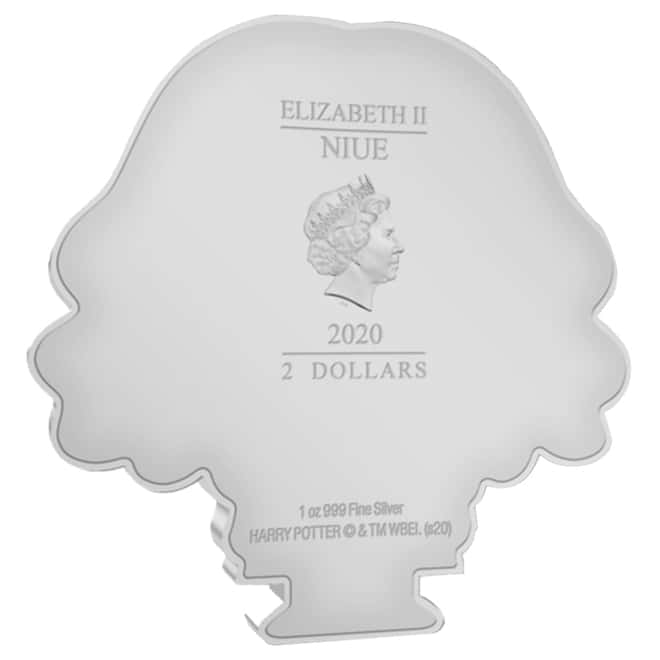 2020 1 oz Colorized Silver Harry Potter - Hermione Granger - Niue Chibi Coin Collection (w/Box & COA)