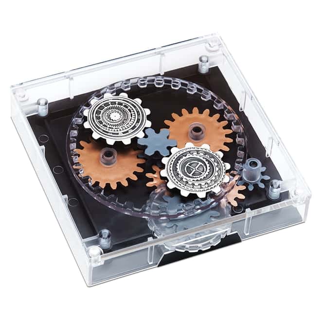 2020 2 oz Silver Tuvalu Industry in Motion Gear-Shaped Antiqued 2-Coin Set (w/Box & COA)