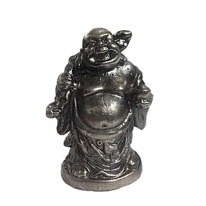 5 oz Buddha Cast Silver Bullion Exchanges .925 Silver Sterling (Antiqued)
