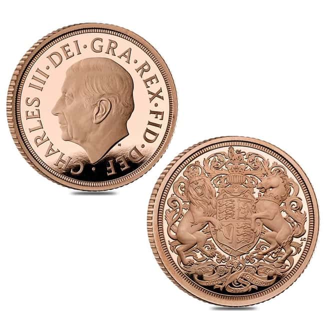 2022 UK Proof Gold Sovereign 3-Coin Set - Queen Elizabeth II Memorial (w/Box & COA)