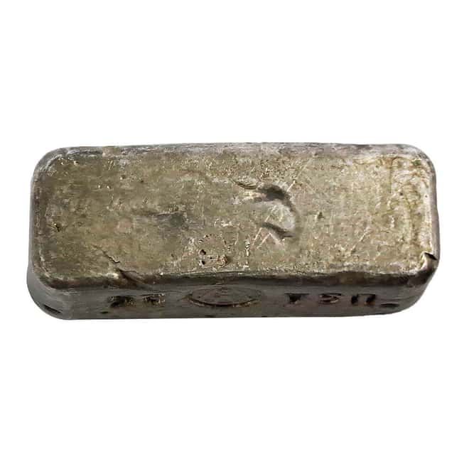 2 oz Volkswagen 25th Anniversary Vintage Hand Poured Silver Bar .999 Fine